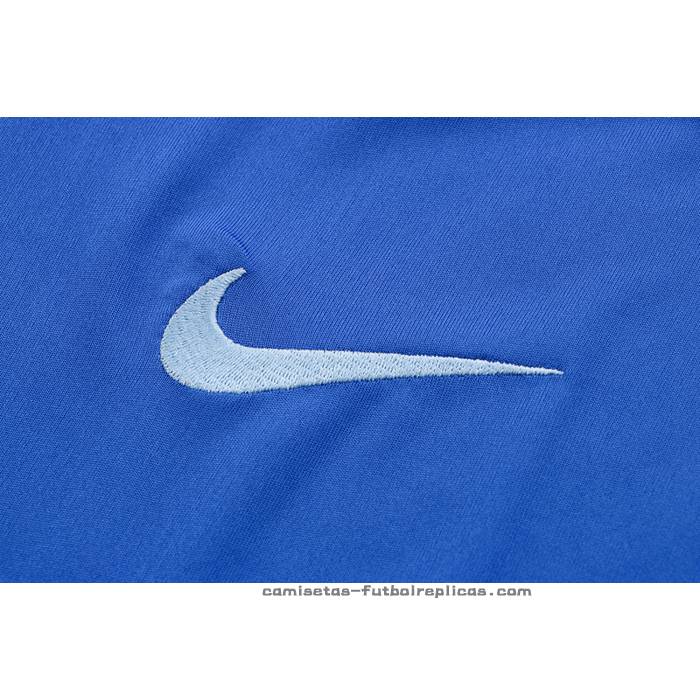 Chandal del Inglaterra Manga Corta 2022-2023 Azul - Pantalon Corto